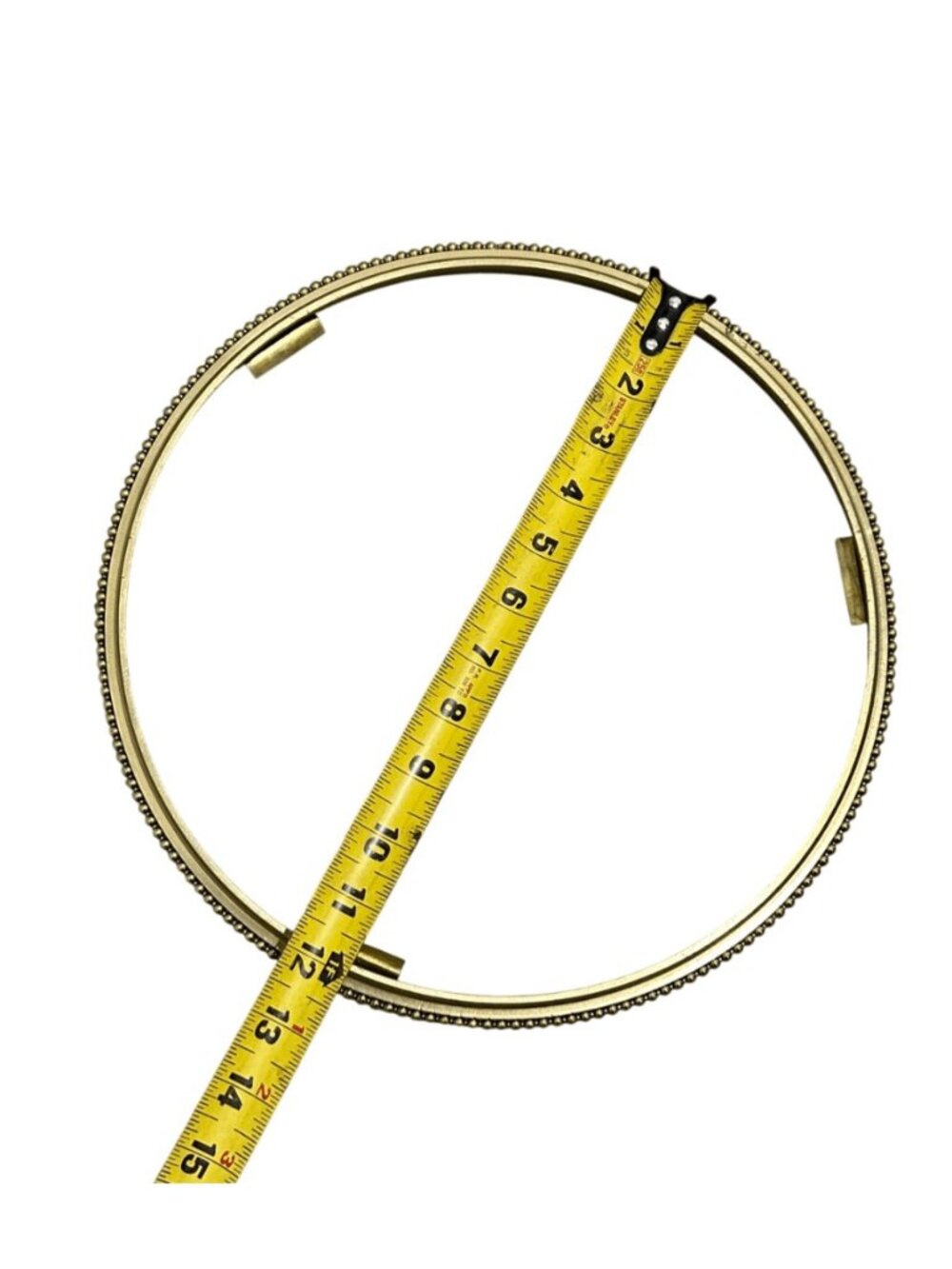 Vintage Solid Brass Ceilling Light Canopy 12”